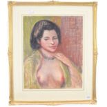 Tom Keating (1917-1984) After Renoir, portrait of a lady Pastel, 49cm by 39cm Provenance Christie'