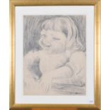 Sir Jacob Epstein KBE (1880-1959) Study of a young girl possibly the artist's daughter Jackie