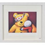 Doug Hyde (Contemporary) ''Pudsey'' Signed, inscribed and numbered 771/995, lithograph, 34cm by 42cm