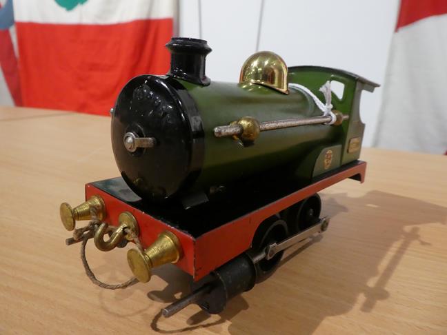 Hornby O Gauge Great Northern Train Set (1920/21) consisting of c/w 0-4-0 locomotive 2710 green with - Image 15 of 19