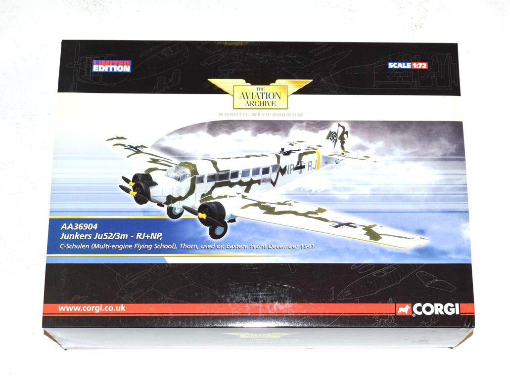 Corgi Aviation Archive AA36904 1:72 Scale Junkers Ju52/3m (Eastern Front) (E box E-G)