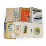 Shipping Related Paperwork examples from Cunard, Royal Mail, Furness and others including menus,