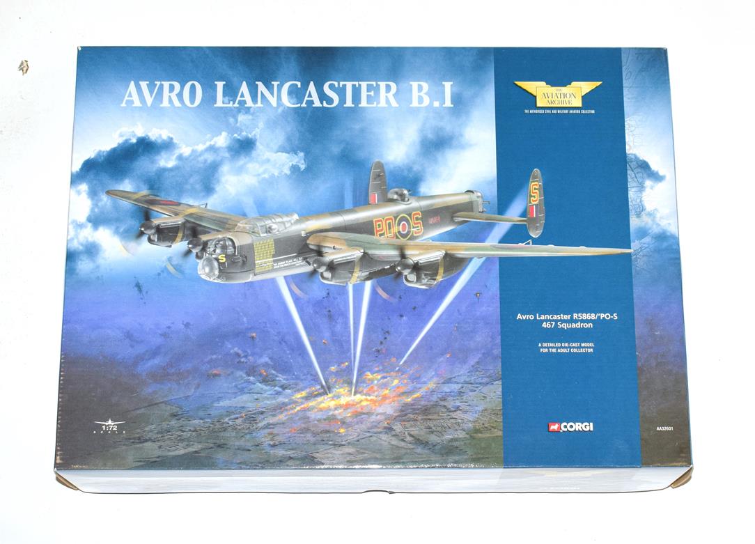 Corgi Aviation Archive AA32601 1:72 Scale Avro Lancaster BI 467 Squadron (E box E-G)