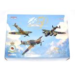 Corgi Aviation Archive AA32602 1:72 Scale Battle Of Britain Memorial Flight Set with Hawker