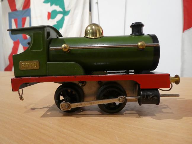 Hornby O Gauge Great Northern Train Set (1920/21) consisting of c/w 0-4-0 locomotive 2710 green with - Image 13 of 19