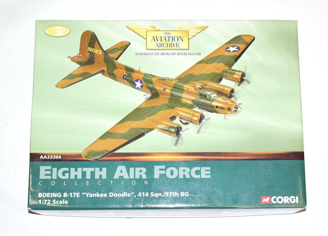 Corgi Aviation Archive AA33304 1:72 Scale Boeing B17E Yankee Doodle (E box E-G)