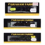 Graham Farish N Gauge Three Locomotives 372801 Class A1 Great Central BR 60156, 372651 Standard