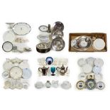 Various Shipping Related Items including mostly Continental Shipping Company ceramics and metalware