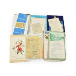 Blue Star Line Paperwork including 2xArandora Star cruise guides, deck plans Arandora Star, Arandora