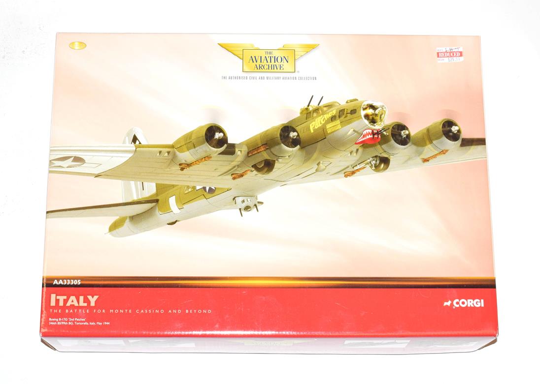 Corgi Aviation Archive AA33305 1:72 Scale Monte Cassino Boeing B17G 2nd Patches (E box E-G)