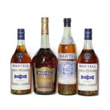 Martell Very Old Pale 3 Star Cognac, 70° proof, spring cap bottling (one bottle), Martell 3 Star