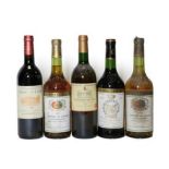 Château Gruaud Larose 1978 Saint Julien (one bottle), Château La Lagune 1977 Entre Deux Mers,