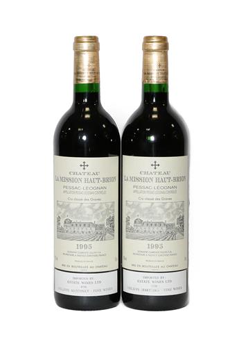 Château La Mission Haut-Brion 1995 Pessac-Léognan (two bottles)