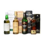 Johnnie Walker 12 Year Old Black Label Old Scotch Whisky, 1980s bottling, 43% vol 75cl, in