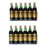 Château Cantenac Brown 1978, Margaux (twelve bottles)