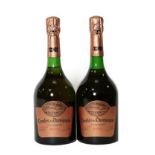 Taittinger Comtes De Champagne 1973 Rosé (two bottles), Charles Heidsieck Royal 1966 Champagne (