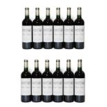 Château Belgrave 2005 Haut-Médoc (twelve bottles)