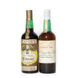 Blandy's Malmsey Madeira (one bottle), H.M. Borges, Madeira Wine (one bottle) (2)