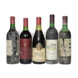 La Chatellerie Bourgogne 1964 (one bottle), Alexis Lichine Médoc (one bottle), Château Giscours,