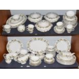 A Wedgwood Beaconsfield pattern comprehensive dinner/tea service various back stamps, together