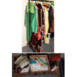 Assorted Eastern robes, Indian saris, robes and obi's (some original and others dress maker made),