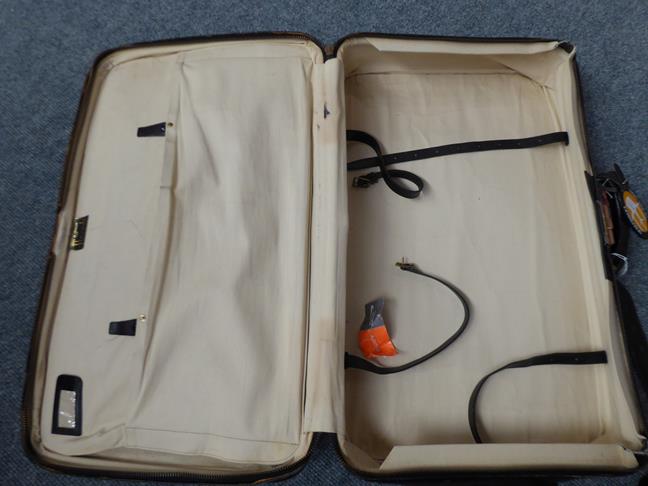 Three graduated black Tanner Krolle suitcases made for Harrods, the largest with canvas protector, - Image 9 of 46