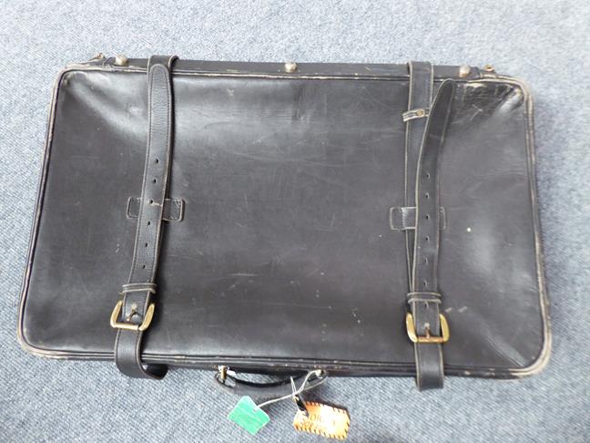 Three graduated black Tanner Krolle suitcases made for Harrods, the largest with canvas protector, - Image 41 of 46