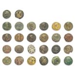 Ancient Rome, Research Group. A Miscellany of 15 x Base Metal Coins including a brass sestertius