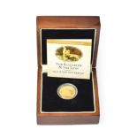 Tristan Da Cunha, 2012 Sovereign. 7.99g of 22ct (.916) gold. Obv: Crowned head of Elizabeth II