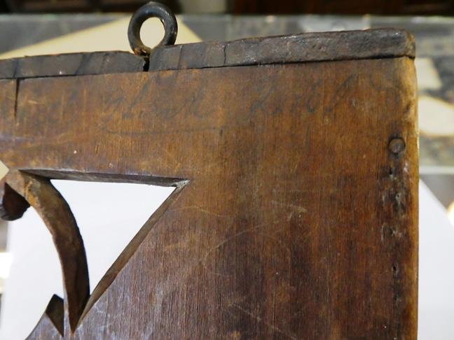 A Black Forest-Type Carved Oak Desk Blotter, early 20th century, in the form of a St Bernard, - Image 44 of 44