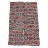 Shirvan Kilim South East Caucasus, late 19th century Woven in two parts,