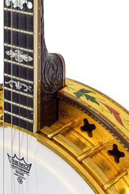 Epiphone Recording Artist Tenor Four String Banjo 11'' head, 19 frets, 24 lugs, removable - Image 3 of 4