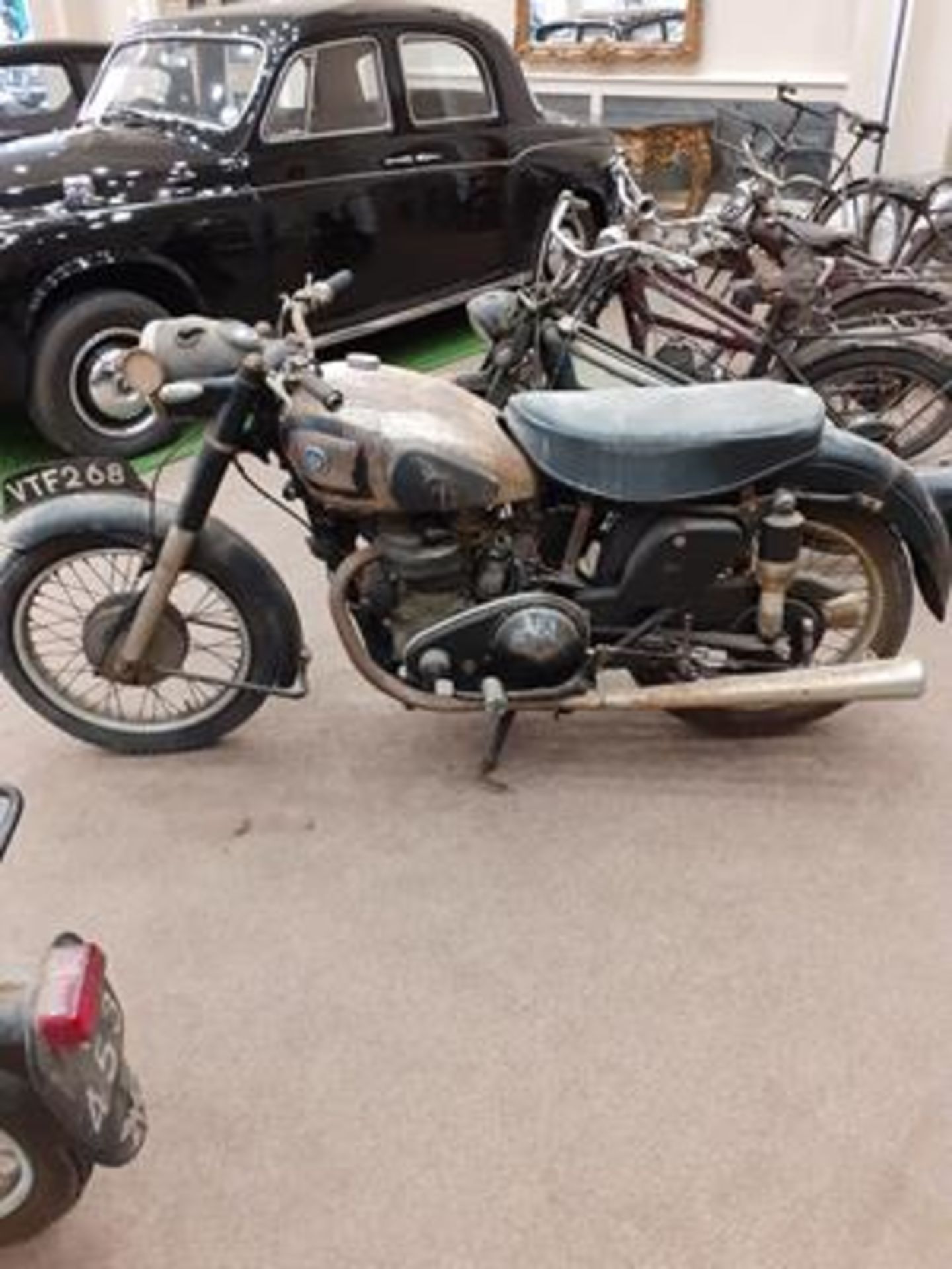 ~ 1955 AJS M20 Motorcycle Registration number: VTF 268 Date of first registration: N/A Frame number: - Image 2 of 6