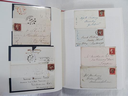 Great Britain, the Queen Victoria postal history volume, magnificent display of 19th century - Image 7 of 32