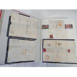 Great Britain, the Queen Victoria postal history volume, magnificent display of 19th century
