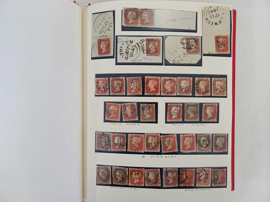 Great Britain, the Queen Victoria postal history volume, magnificent display of 19th century - Image 19 of 32