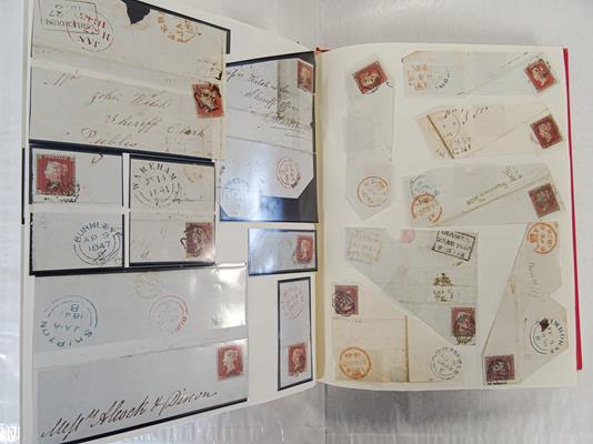 Great Britain, the Queen Victoria postal history volume, magnificent display of 19th century - Image 15 of 32
