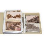 A Modern Album Containing Approx. 195 Cards predominantly Edwardian pretty girls / greeting cards,