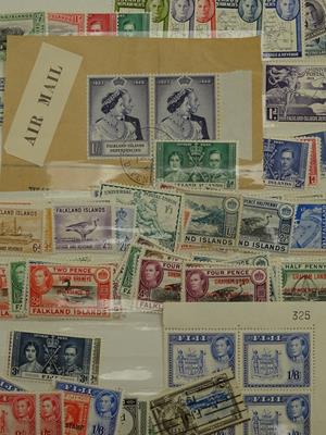 Large Worldwide Accumulation In Four Boxes incl. Commonwealth in stockbooks with much KGVI material, - Image 2 of 6