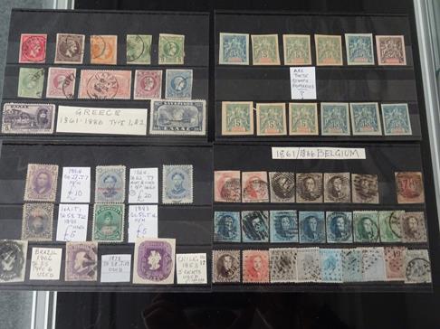 Foreign Countries, a collector's accumulation on over 400 stockcards with several stamps on each, - Image 11 of 16