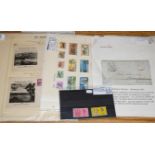 GB and Worldwide, group of stamps and postal history, very varied from pre-stamp to c.1950s,