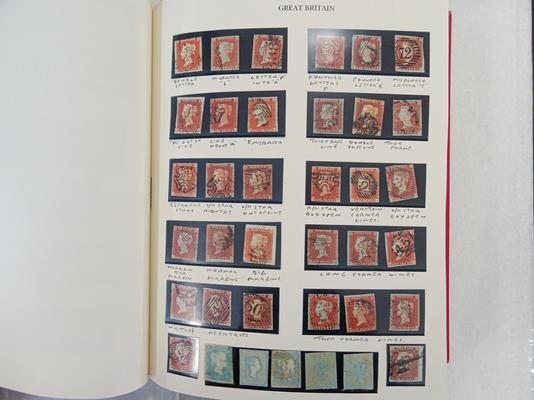Great Britain, the Queen Victoria postal history volume, magnificent display of 19th century - Image 20 of 32