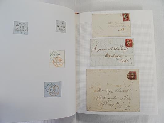 Great Britain, the Queen Victoria postal history volume, magnificent display of 19th century - Image 9 of 32