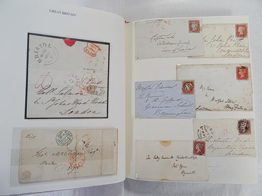 Great Britain, the Queen Victoria postal history volume, magnificent display of 19th century - Image 6 of 32