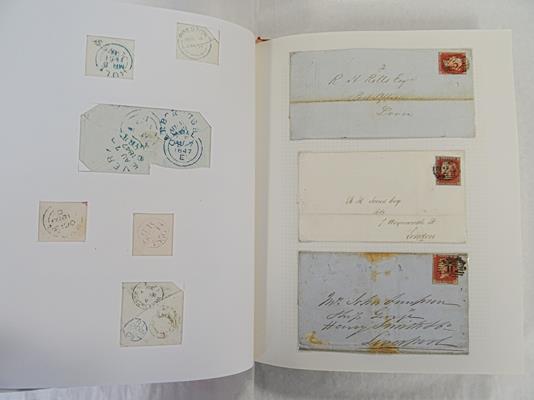 Great Britain, the Queen Victoria postal history volume, magnificent display of 19th century - Image 8 of 32