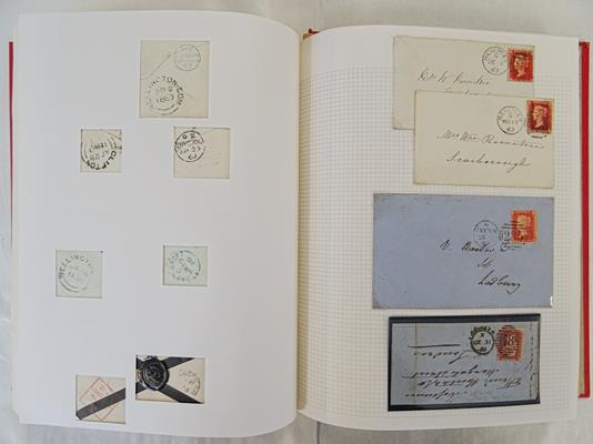 Great Britain, the Queen Victoria postal history volume, magnificent display of 19th century - Image 23 of 32