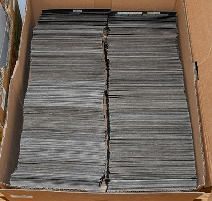 Commonwealth, a large accumulation on over 1000 stockcards in a box, 19th century to more modern