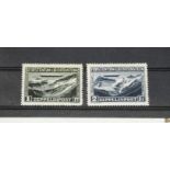 Liechtenstein 1931 Zeppelin 1f and 2f, SG 116/117, unmounted mint, signed. (2)