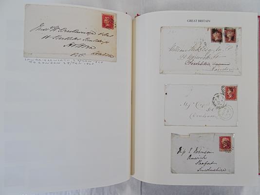 Great Britain, the Queen Victoria postal history volume, magnificent display of 19th century - Image 21 of 32