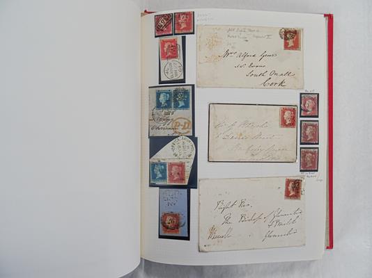 Great Britain, the Queen Victoria postal history volume, magnificent display of 19th century - Image 25 of 32